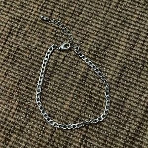 Thin Unisex Link Bracelet Adjustable.